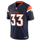 Javonte Williams Denver Broncos Nike Alternate Vapor F.U.S.E. Limited Jersey - Navy