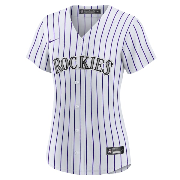 Thairo Estrada Colorado Rockies Nike Women's Home Replica Jersey - White