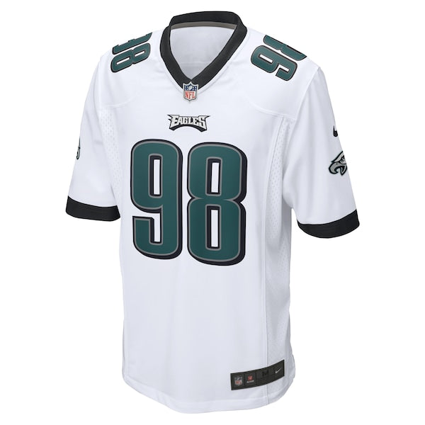 Jalen Carter Philadelphia Eagles Nike  Game Jersey -  White