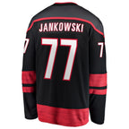 Mark Jankowski Carolina Hurricanes  Home Breakaway Jersey - Black