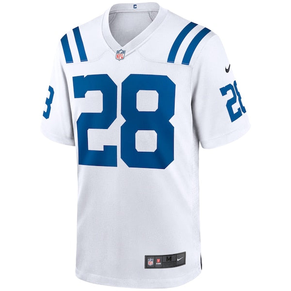 Jonathan Taylor Indianapolis Colts Nike Game Jersey - White/Royal