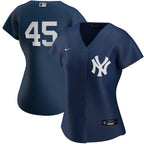 Gerrit Cole New York Yankees Nike Women's Alternate Replica Player Jersey - Navy/White