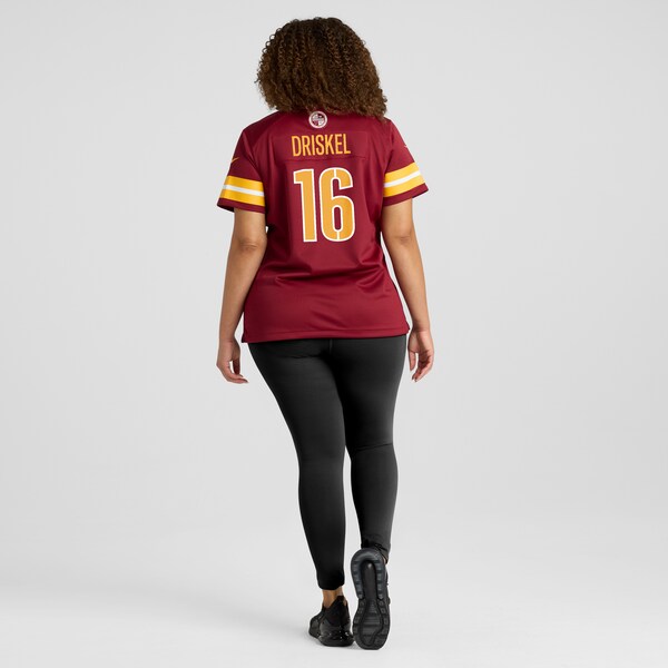 Jeff Driskel Washington Commanders Nike Women's  Game Jersey -  Burgundy