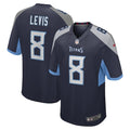 Will Levis Tennessee Titans Nike 2023 NFL Draft Pick Game Jersey - Navy