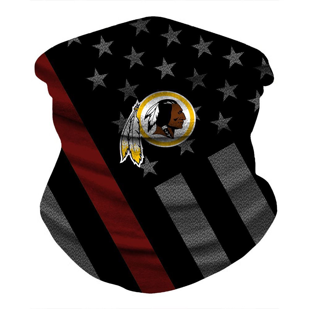 WASHINGTON FOOTBALL TEAM & AMERICAN FLAG FACE MASK BANDANAS