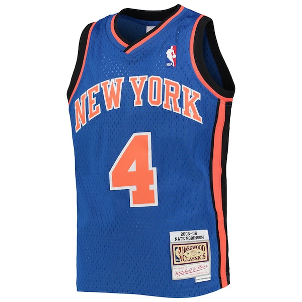 Nate Robinson New York Knicks Youth 2005/06 Hardwood Classics Swingman Jersey - Blue