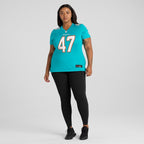 Cam Brown Miami Dolphins Nike Women's  Game Jersey -  Aqua