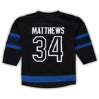 Auston Matthews Toronto Maple Leafs Preschool Alternate Replica Player Jersey - Black/Royal