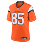 Lucas Krull Denver Broncos Nike Team Game Jersey -  Orange