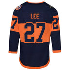 Anders Lee New York Islanders Youth 2024 NHL Stadium Series Premier Player Jersey – Navy