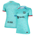 Barcelona Nike Women's 2023/24 Third Replica Jersey - Aqua