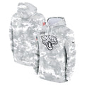 Jacksonville Jaguars Nike 2024 Salute to Service Club Fleece Pullover Hoodie - Arctic Camo