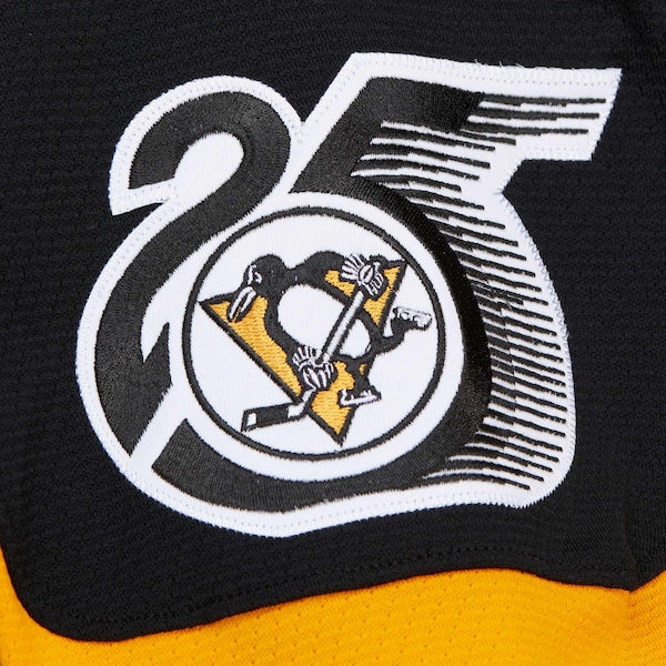 Mario Lemieux Pittsburgh Penguins 1991-92 Power Play Jersey - Black/Gold