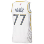 Dallas Mavericks Nike Swingman Player Jersey - City Edition - White