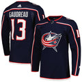Johnny Gaudreau Columbus Blue Jackets adidas Home Primegreen Authentic Player Jersey - Navy