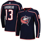 Johnny Gaudreau Columbus Blue Jackets adidas Home Primegreen Authentic Player Jersey - Navy