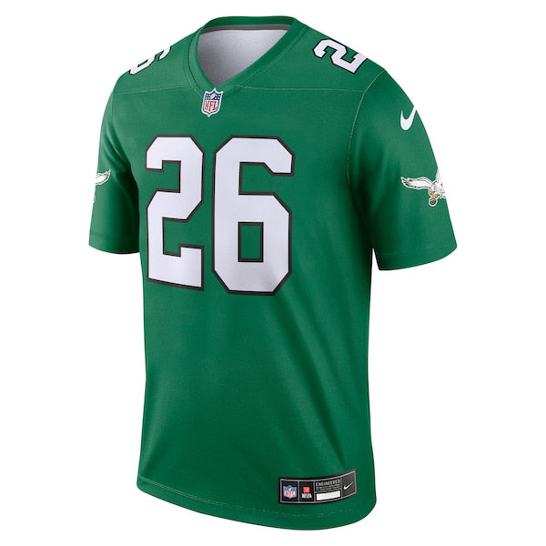 Saquon Barkley Philadelphia Eagles Nike Alternate Legend Jersey - Kelly Green