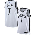 Kevin Durant Brooklyn Nets Nike Unisex Swingman Jersey - Association Edition - White/Black