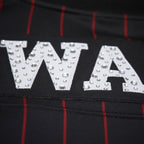 Dwyane Wade Miami Heat  x DANNIJO Women's Cropped Football Fashion Jersey - Black