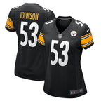 Kyron Johnson Pittsburgh Steelers Nike Women's  Game Jersey -  Black