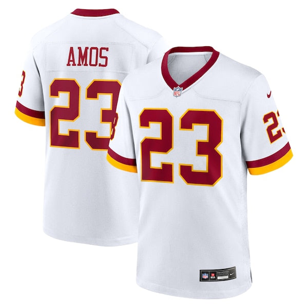Trey Amos Washington Commanders Nike Game Super Bowl Era Jersey - White