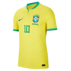 Pelé Brazil National Team Nike 2022/23 Home Vapor Match Authentic Player Jersey - Yellow