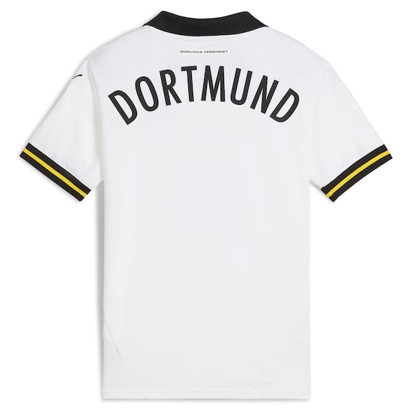 Borussia Dortmund Puma Youth 2024/25 Third Replica Jersey - White