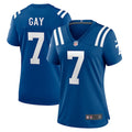 Matt Gay Indianapolis Colts Nike Women's Team Game Jersey - Royal/Blue