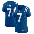 Matt Gay Indianapolis Colts Nike Women's Team Game Jersey - Royal/Blue