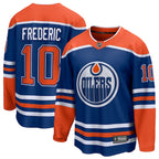Trent Frederic Edmonton Oilers  Home Breakaway Jersey - Royal