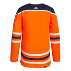 Edmonton Oilers adidas Men's Home Authentic Jersey - Orange