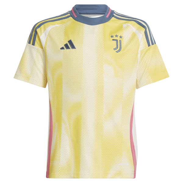 Juventus adidas Youth 2024/25 Away Replica Jersey - Yellow