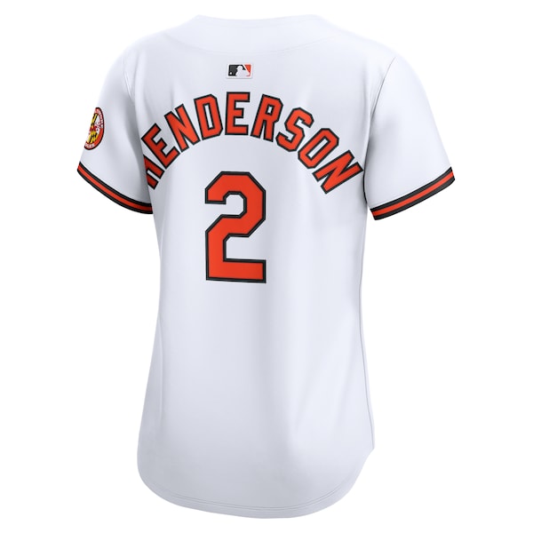 Gunnar Henderson Baltimore Orioles Nike Women's Home Limited Player Jersey – White