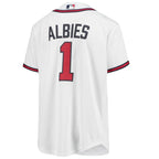 Ozzie Albies Atlanta Braves Nike Youth Alternate Replica Player Jersey - White