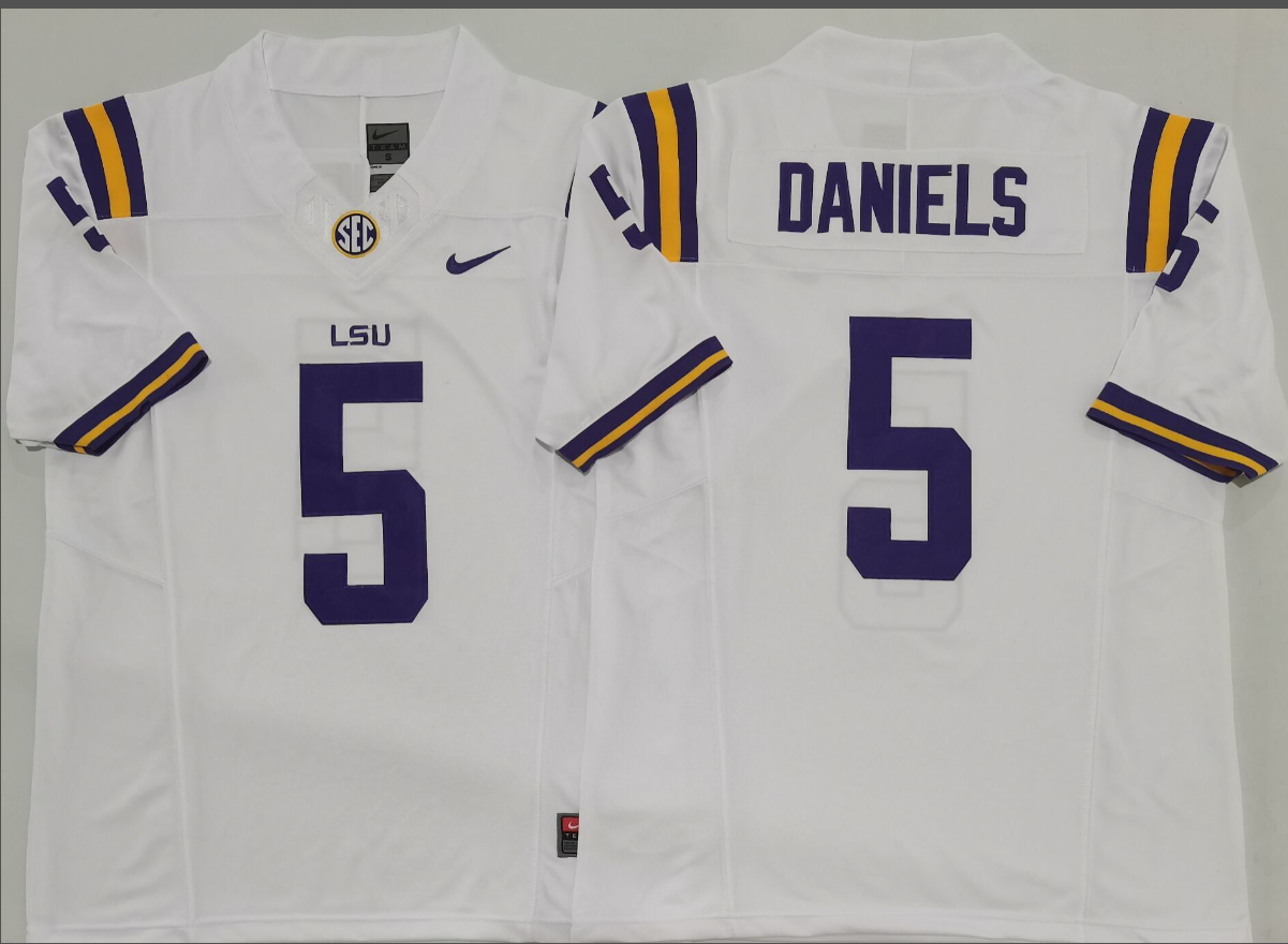 Jayden Daniels  NCAA Clemson Tigers Nike Vapor Limited Jersey