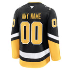 Pittsburgh Penguins  Alternate Premium Custom Jersey - Black