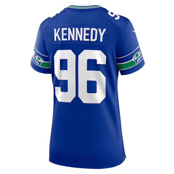 Cortez Kennedy Seattle Seahawks Nike Women's Throwback Player Game Jersey - Royal/Navy
