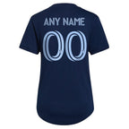 Sporting Kansas City adidas Women's 2022 State Line 3.0 Replica Custom Jersey - Blue