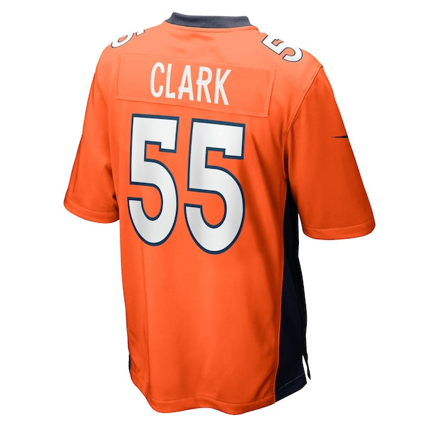 Frank Clark Denver Broncos Nike Team Game Jersey -  Orange