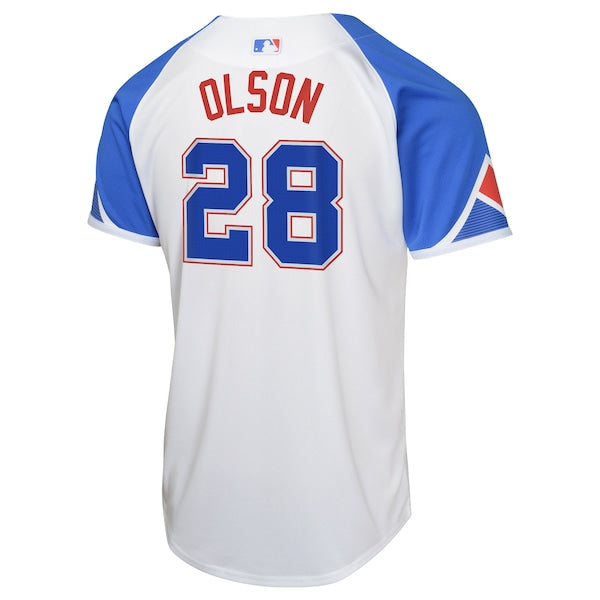 Matt Olson Atlanta Braves Nike Youth City Connect Limited Player Jersey - White