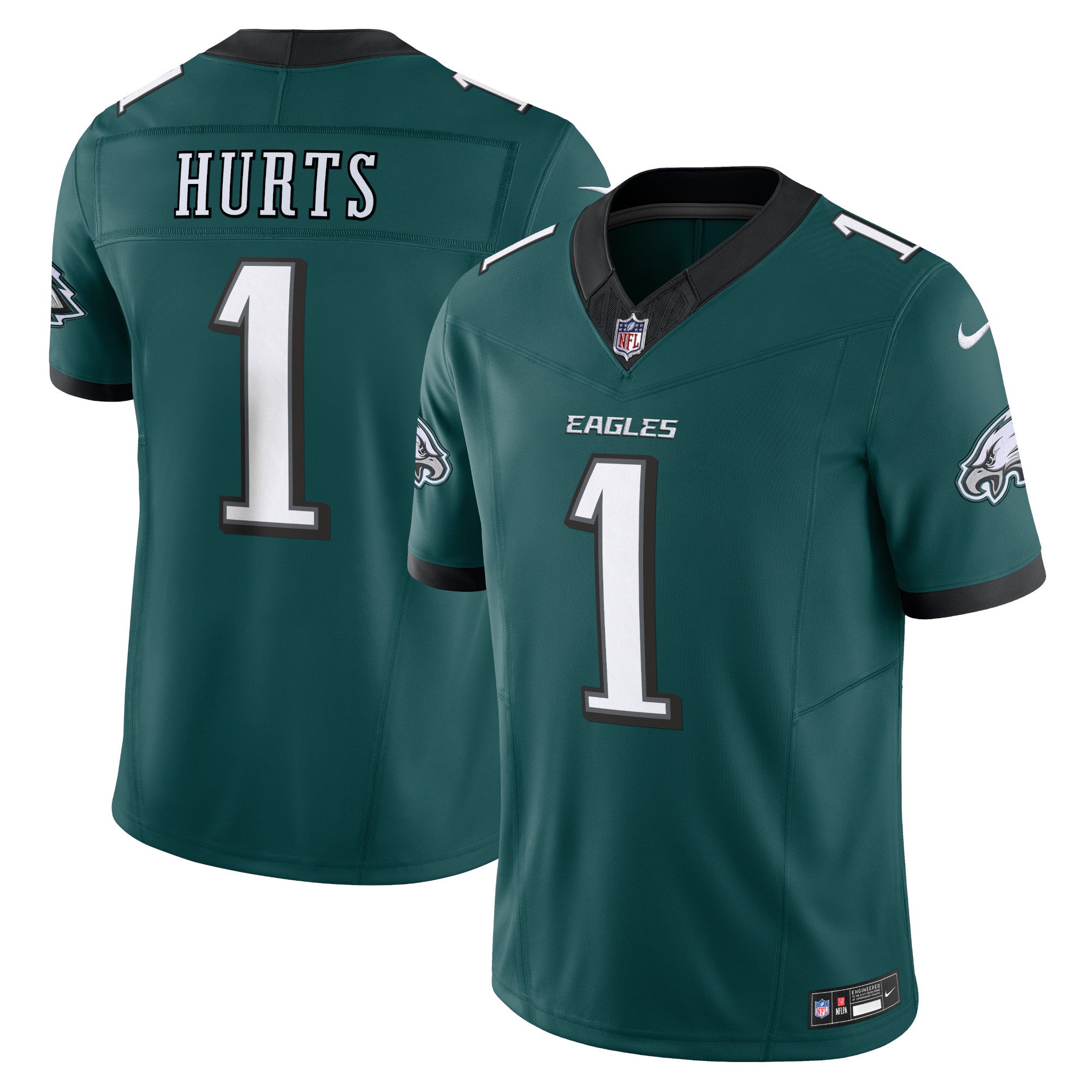 Jalen Hurts Philadelphia Eagles Nike Vapor F.U.S.E. Limited Jersey - White/Green/Kelly Green