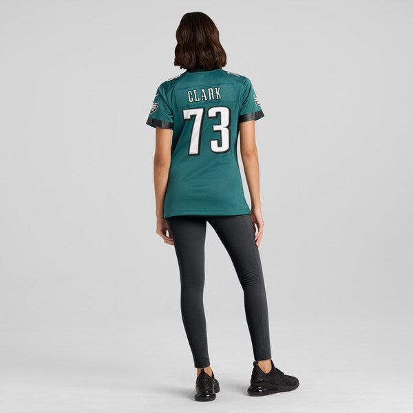 Le'Raven Clark Philadelphia Eagles Nike Women's Team Game Jersey - Midnight Green