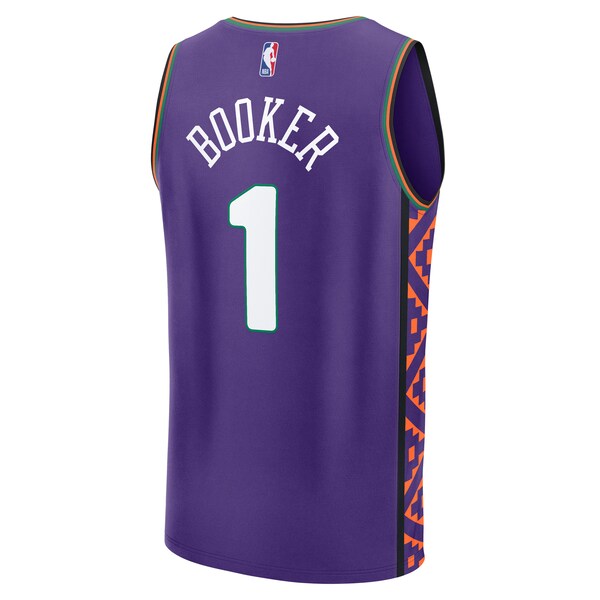 Devin Booker Phoenix Suns  Youth 2024/25 Fast Break Player Jersey - City Edition - Purple