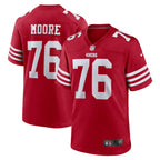 Jaylon Moore San Francisco 49ers Nike  Game Jersey -  Scarlet