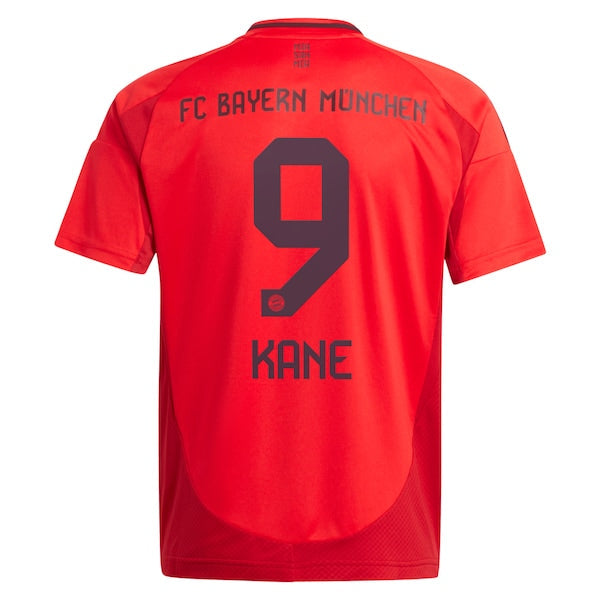 Harry Kane Bayern Munich adidas Youth 2024/25 Home Replica Player Jersey - Red