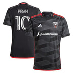 Gabriel Pirani D.C. United adidas 2024 The Icon Kit Replica Player Jersey – Black