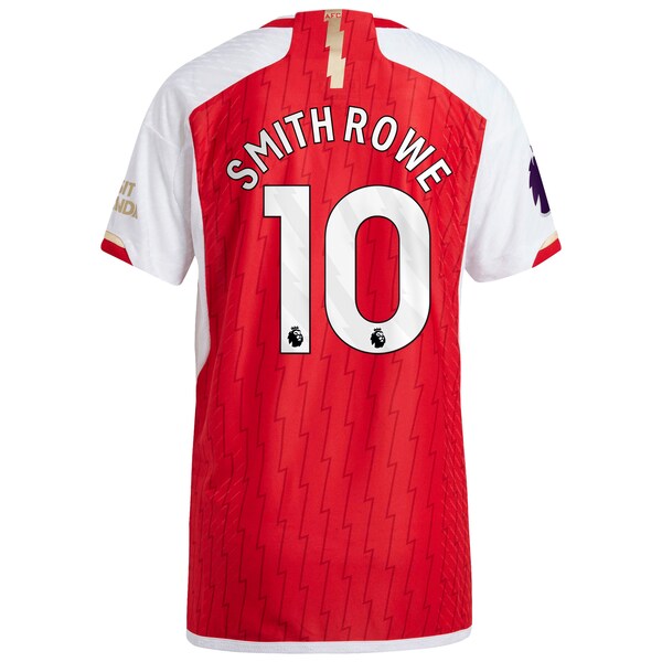 Emile Smith Rowe Arsenal adidas 2023/24 Home Authentic Player Jersey - Red/Yellow