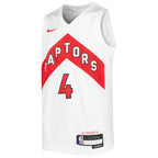 Scottie Barnes Toronto Raptors Nike Youth Swingman Jersey - Association Edition - White/Red