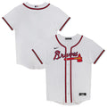 Atlanta Braves Preschool Home Blank Replica Jersey - White