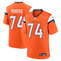 Ben Powers Denver Broncos Nike Team Game Jersey -  Orange